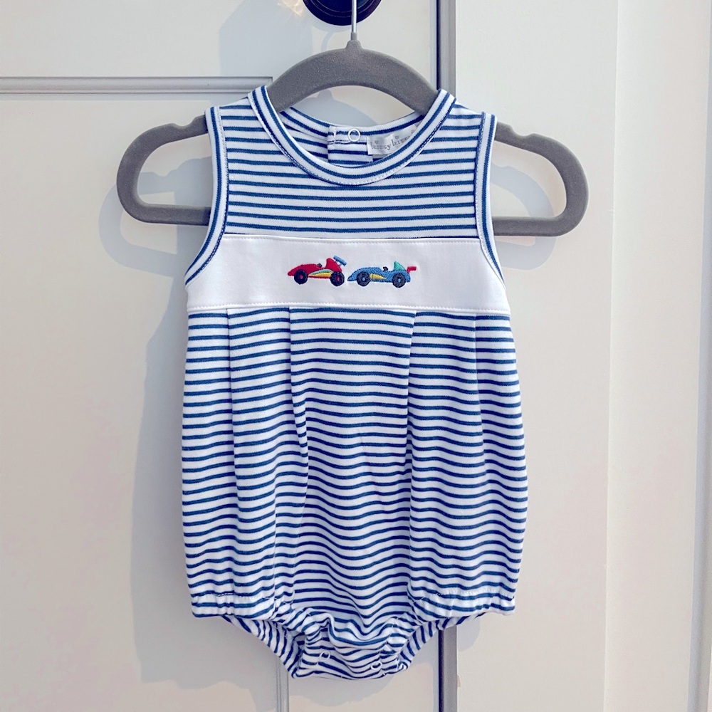 NWT - Kissy Kissy Race Car Rally Bubble - 3-6m